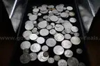 $1 COIN (30); HALF DOLLAR (17); QUARTER (8); DIME (12); NICKEL (27); PENNY (6)