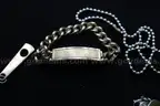 BRACELET (2); NECKLACE WITH CROSS (1); CHARMS (2)