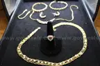 PAIR OF EARRINGS (1), RING (1), NECKLACES (2), BRACELET (2