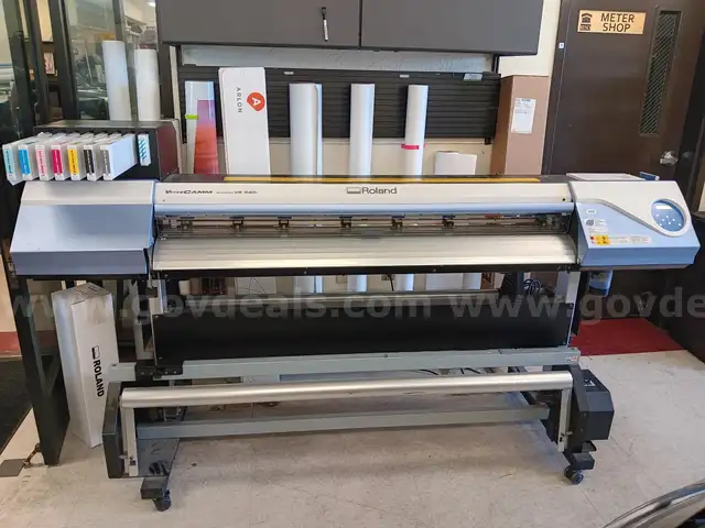 Solvent printer for sign fabrication and decals