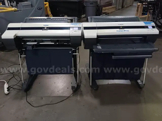 CANON 24&#x22; imagePROGRAF MODEL # iPF605 &#x26; CANON 24&#x22; imagePROGRAF MODEL #iPF610
