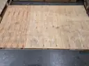 LARGE WOODEN, PLYWOOD TOP, PALLETS, (QTY 20)