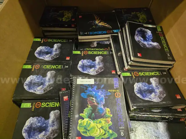 LOT OF SCIENCE TEXTBOOKS