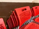 Lot of 45 stacking chairs