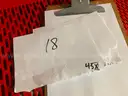 Lot of 45 stacking chairs
