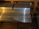 True TPP-67 Stainless steel sandwich prep fridge - on wheels