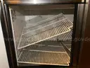 True TPP-67 Stainless steel sandwich prep fridge - on wheels
