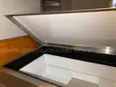 True TPP-67 Stainless steel sandwich prep fridge - on wheels