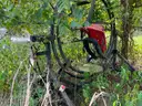 &#x22;Twister&#x22; amusement ride - trailer-mounted