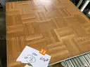 Portable dance floor - 612 sq ft (68x 3x3ft pieces) - with carts