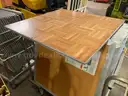 Portable dance floor - 612 sq ft (68x 3x3ft pieces) - with carts