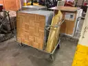Portable dance floor - 612 sq ft (68x 3x3ft pieces) - with carts