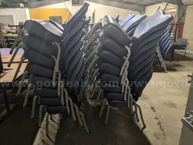 (x20) Blue Chairs
