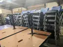 (x20) Blue Chairs