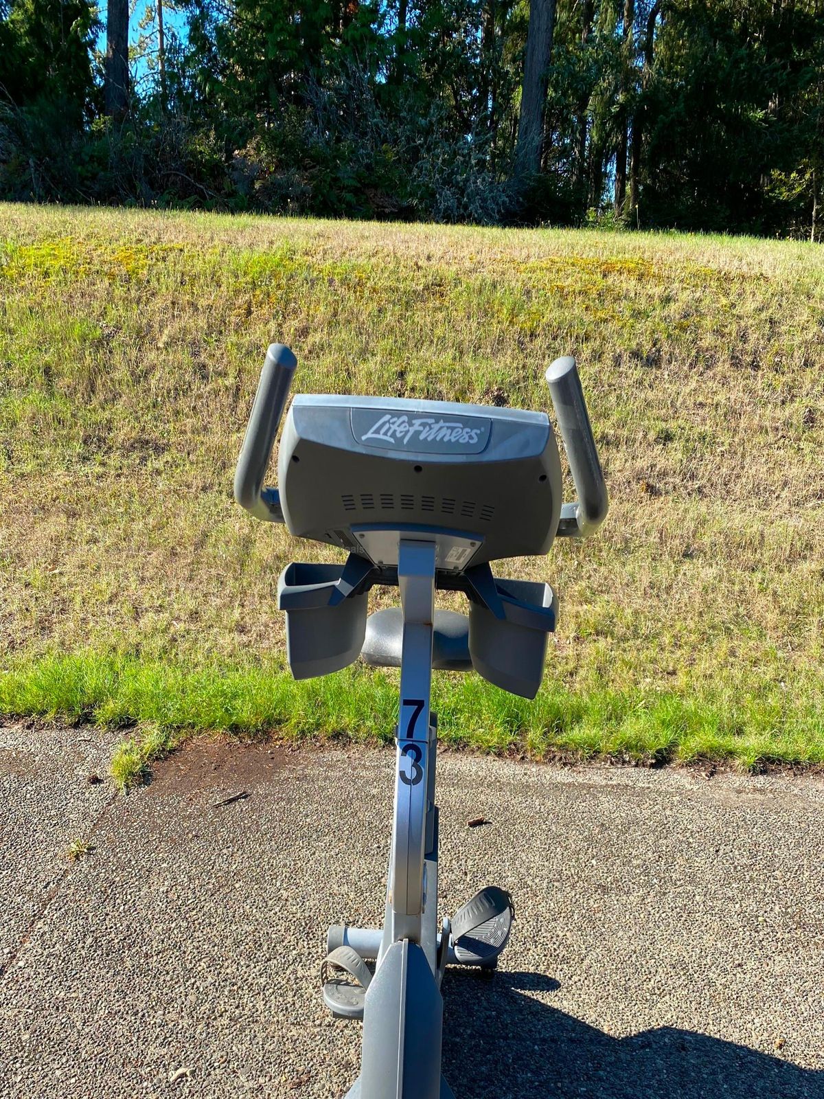 life fitness clsc upright bike