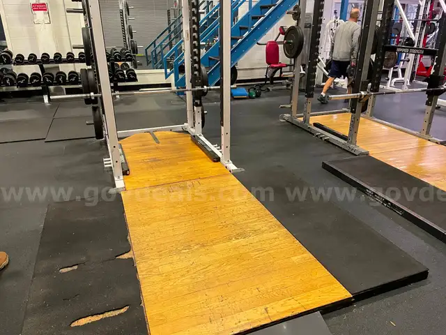 POWER RACK WITH PLATFORM
