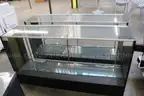 (2) merchandise glass display cases