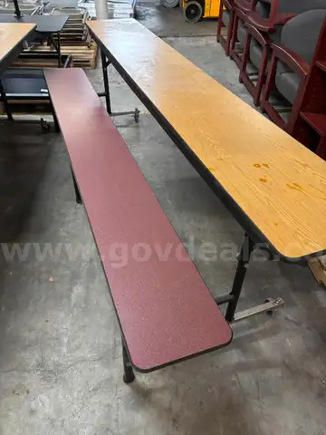 Picnic Style luncheon tables 3ea