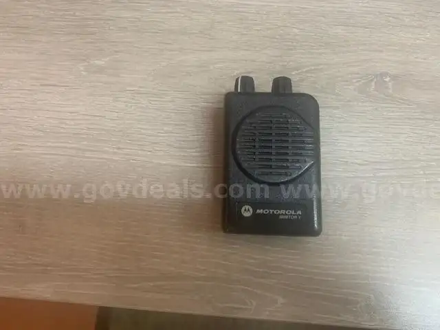 Radio Equipment Minitor V Motorola Pagers