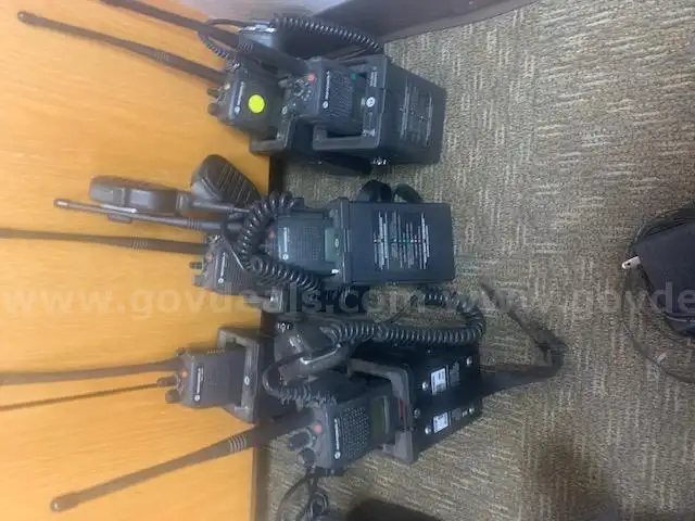 Portable Radios and Chargers
