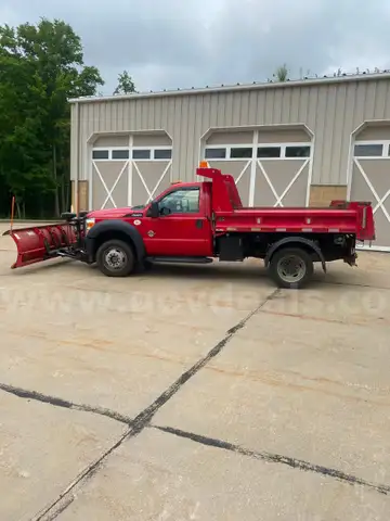 2012 Ford F-550 PLOW, SALT &#x26; DUMP TRUCK