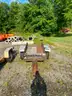 1975 TRAILER 3 X 6 STEEL BED - PINTLE HOOK