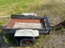 1975 TRAILER 3 X 6 STEEL BED - PINTLE HOOK