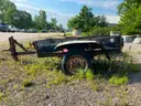 1975 TRAILER 3 X 6 STEEL BED - PINTLE HOOK
