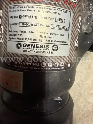 Genesis Extrication Equipment