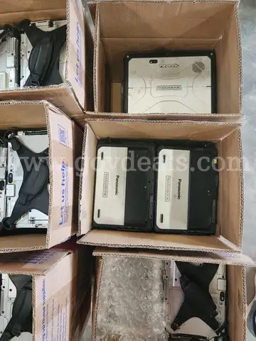 Lot of 261 Panasonic Toughbooks and Toughpads CF-33 CF-31 FZ-G1 CF-20 CF-54