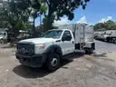 2015 Ford F-550  Martco Pak-Rat 10 Cu Yard Side Load Garbage Truck
