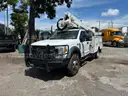Altec AT37G Mounted on 2017 Ford F-550 4X4 Bucket Truck