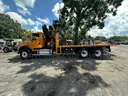 Palfinger PK33002EH mounted on 2012 Freightliner M2 112 T/A Flatbed Truck