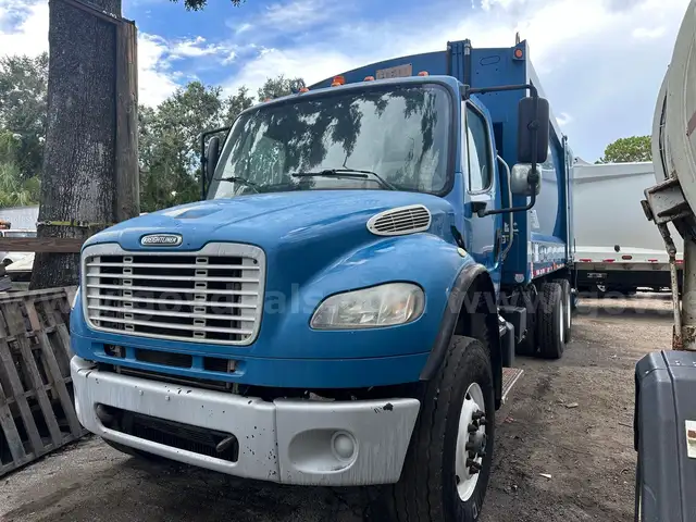 2012 Freightliner M2 106 Heil 25 Cu Yard Rear Load Garbage Truck