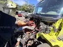 2018 International 4400 New Way 8 Cu Yard Rear Load Garbage Truck