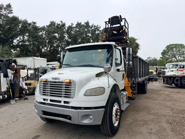 Rotobec Elite mounted on 2015 Freightliner M2 106 S/A Grapple Truck
