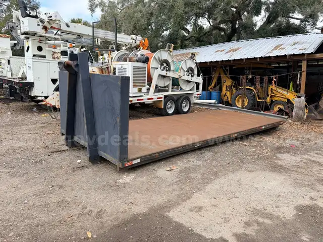 Thompson 20 Ft Rollback Flatbed