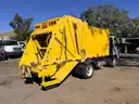 2016 Hino XJC710 / XFC710 with Heil Mini 9 Cu Yard Rear Load Garbage Truck
