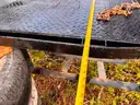 8ft by 9ft long flat bed .bed only