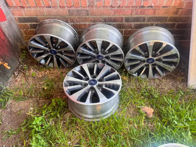 A set of 4 Ford truck rims