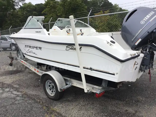 18FT BOAT (SEASWIRL STRIPPER 1851), VENTURE TRAILER, 4STROKE YAMAHA MOTOR 150
