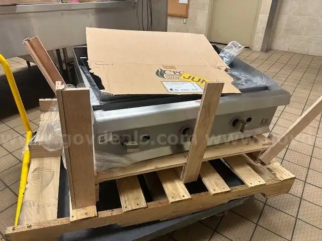 36&#x22; Countertop Gas Griddle