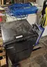 Non Working Mini Frig, (3) Vacuums and Large Pet Carrier