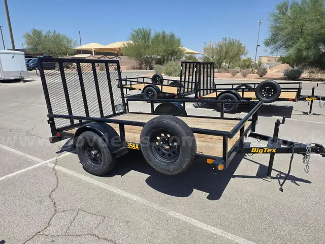 BIGTEX 35SA Single Axle Utility Trailer