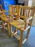Wooden Chairs (Set of 3)