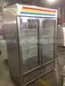 True Mdl GDM-49 2dr Glass refrigerator