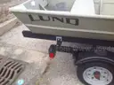 2015 Lund Aluminum Jon boat with trailer