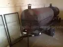 Mobile BBQ Pit on trailer