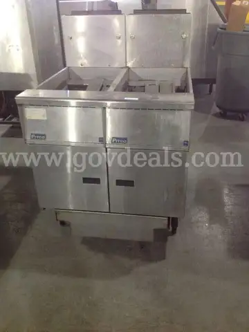 2ea Pitco Mdl SG14R Gas Fryer