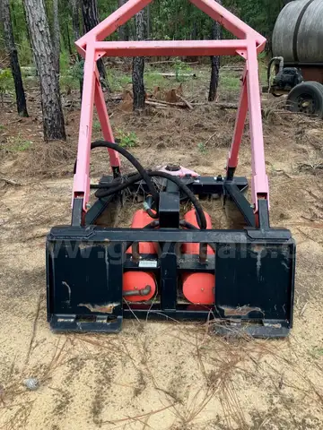 Marshall Tree saw Skid-steer attachment